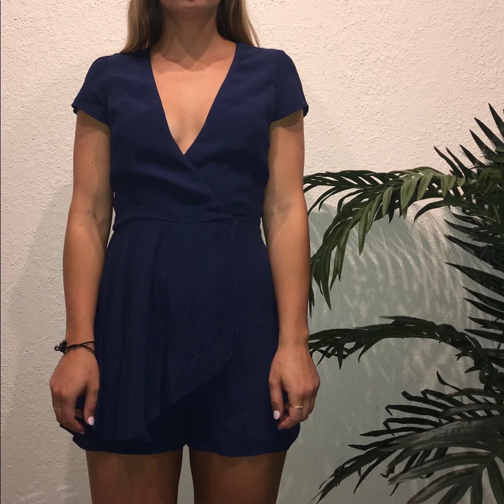Kimchi Blue, Navy Romper